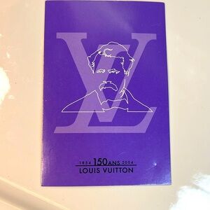 LOUIS VUITTON 150th Anniversary Postcard